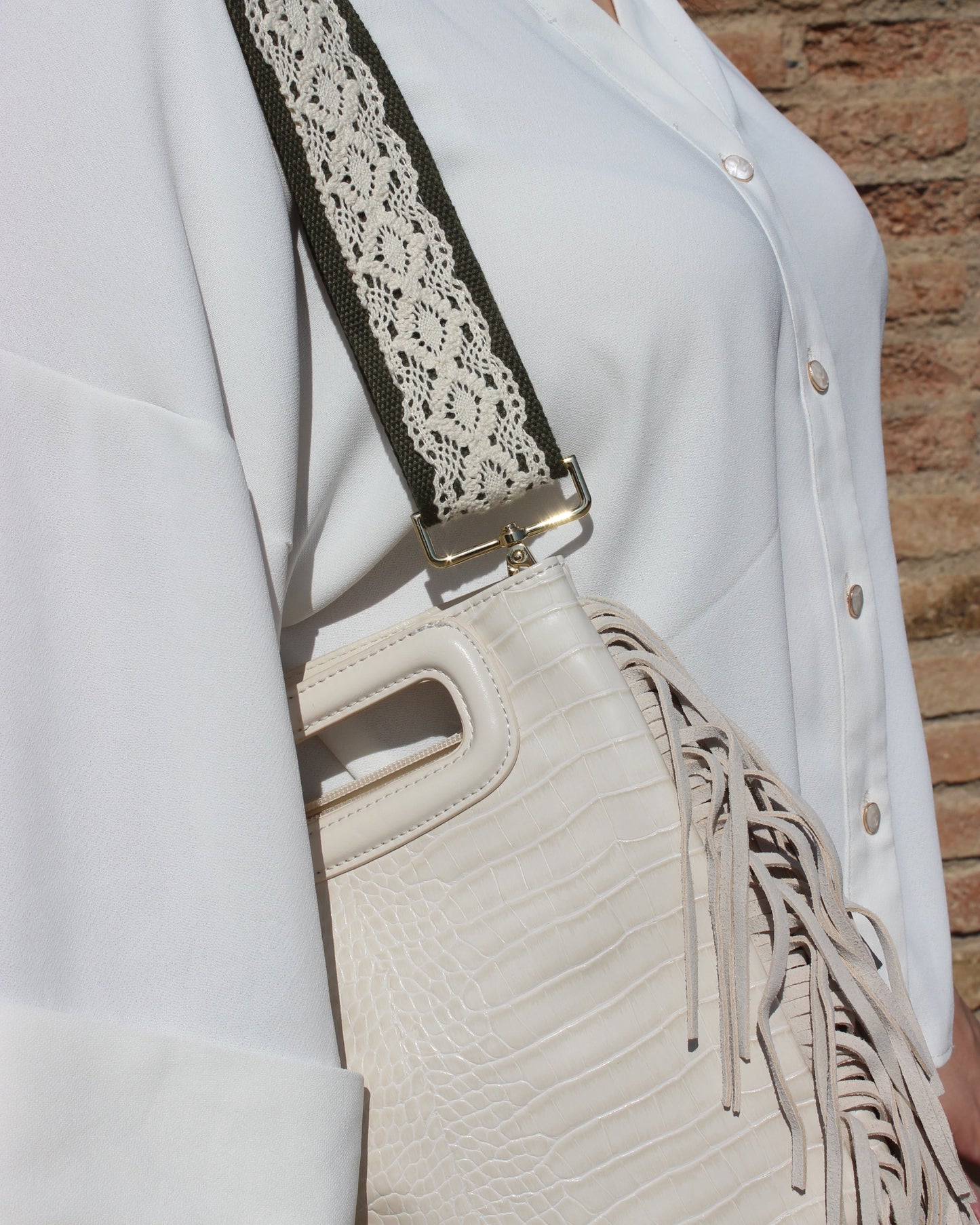 Bolso Luna Blanco