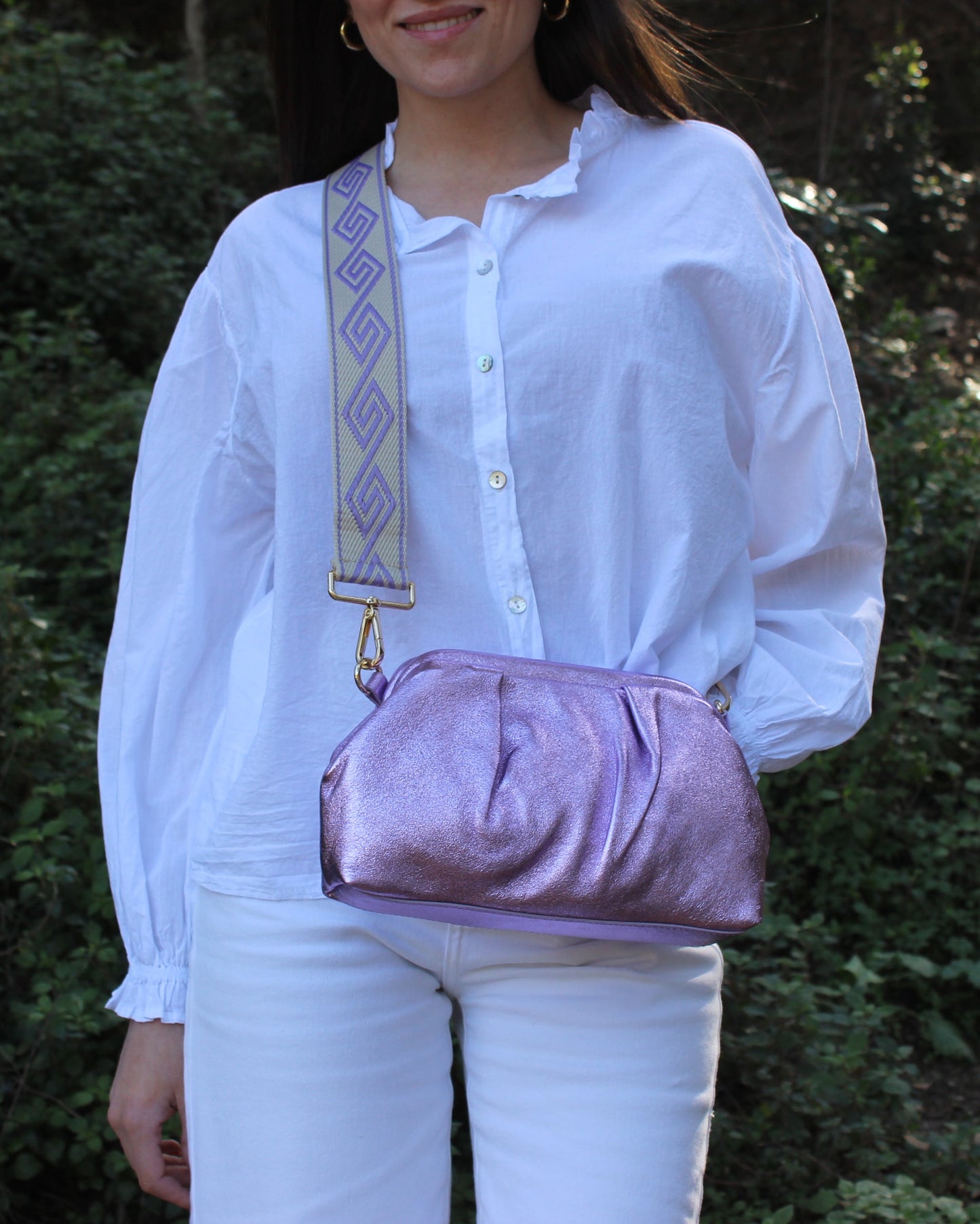 Bolso The Pouch violeta