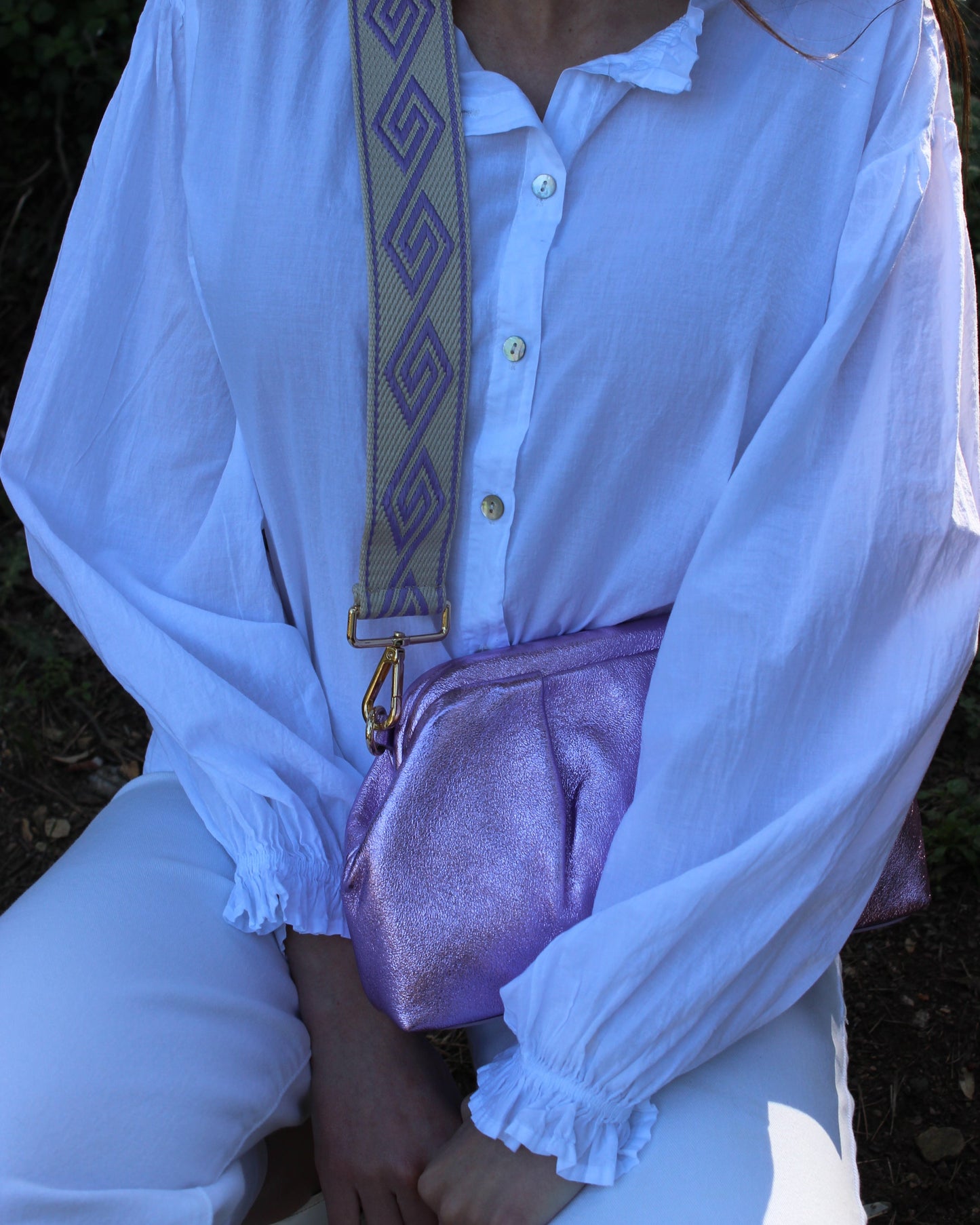 Bolso The Pouch violeta