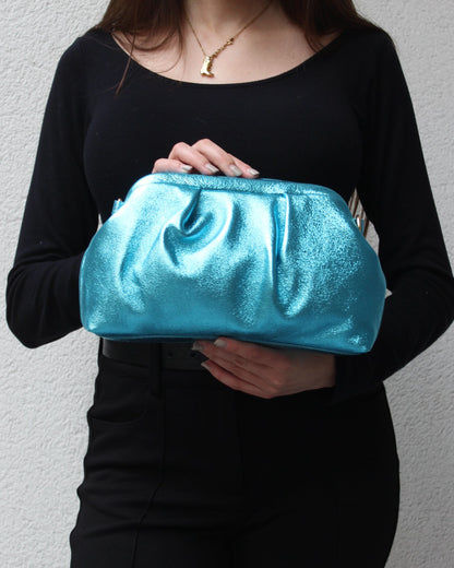 Bolso The Pouch turquesa