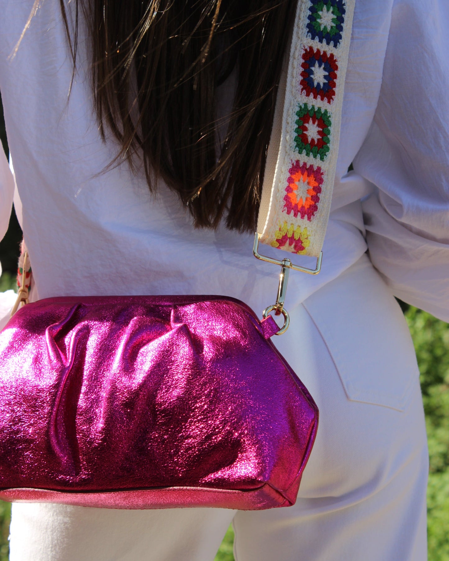 Bolso The Pouch fucsia